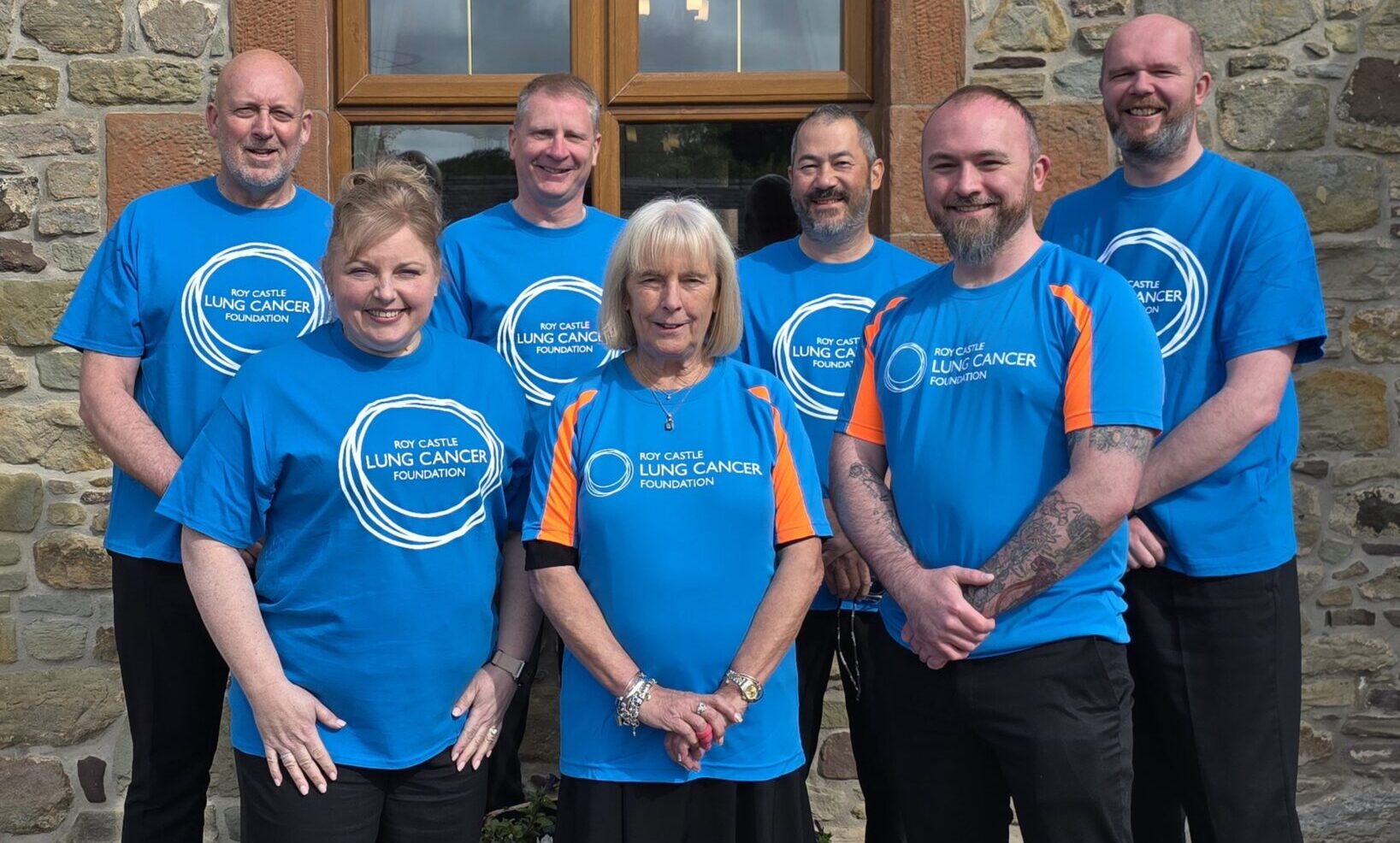 Funeral team climbs five isles for lung cancer charity
