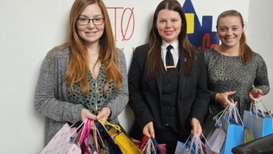 W. Storey donates care packages to aid the homeless