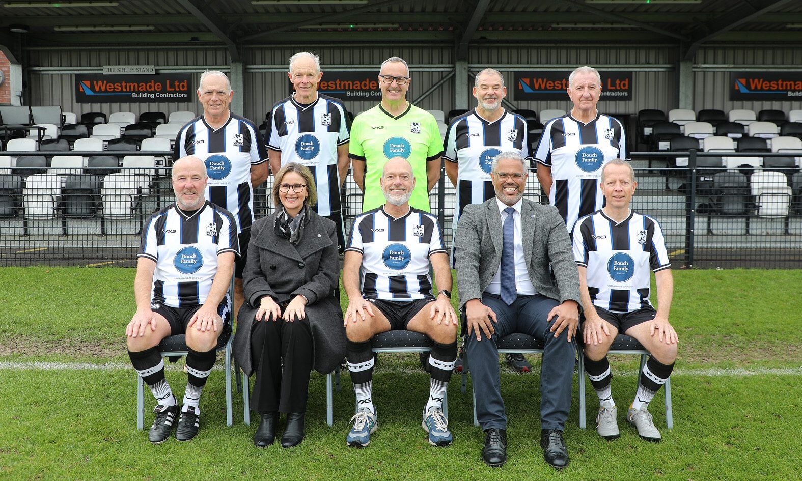 Dorset funeral firm backs Wimborne over 60s walking football team