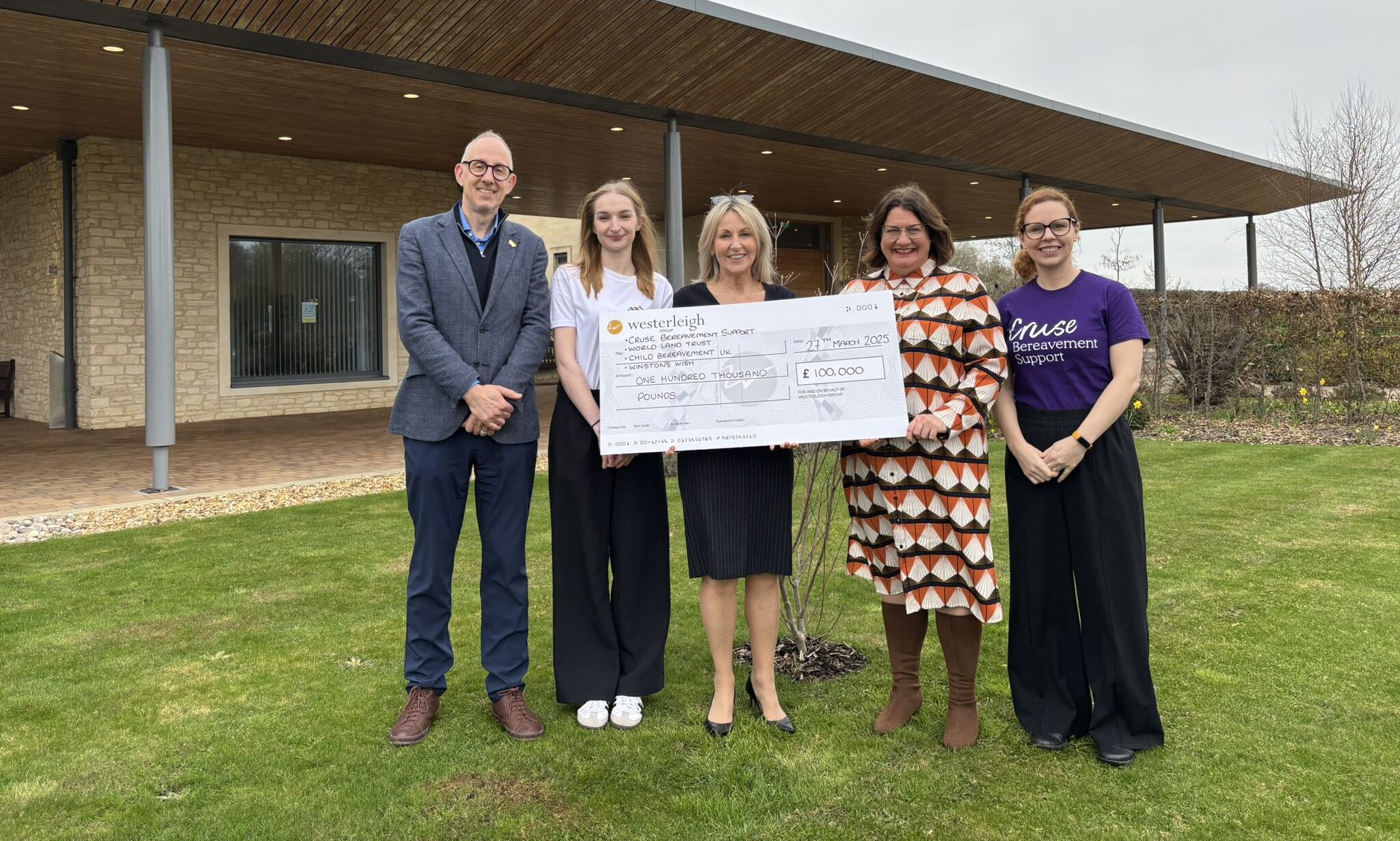 Westerleigh Group names four new charity partners