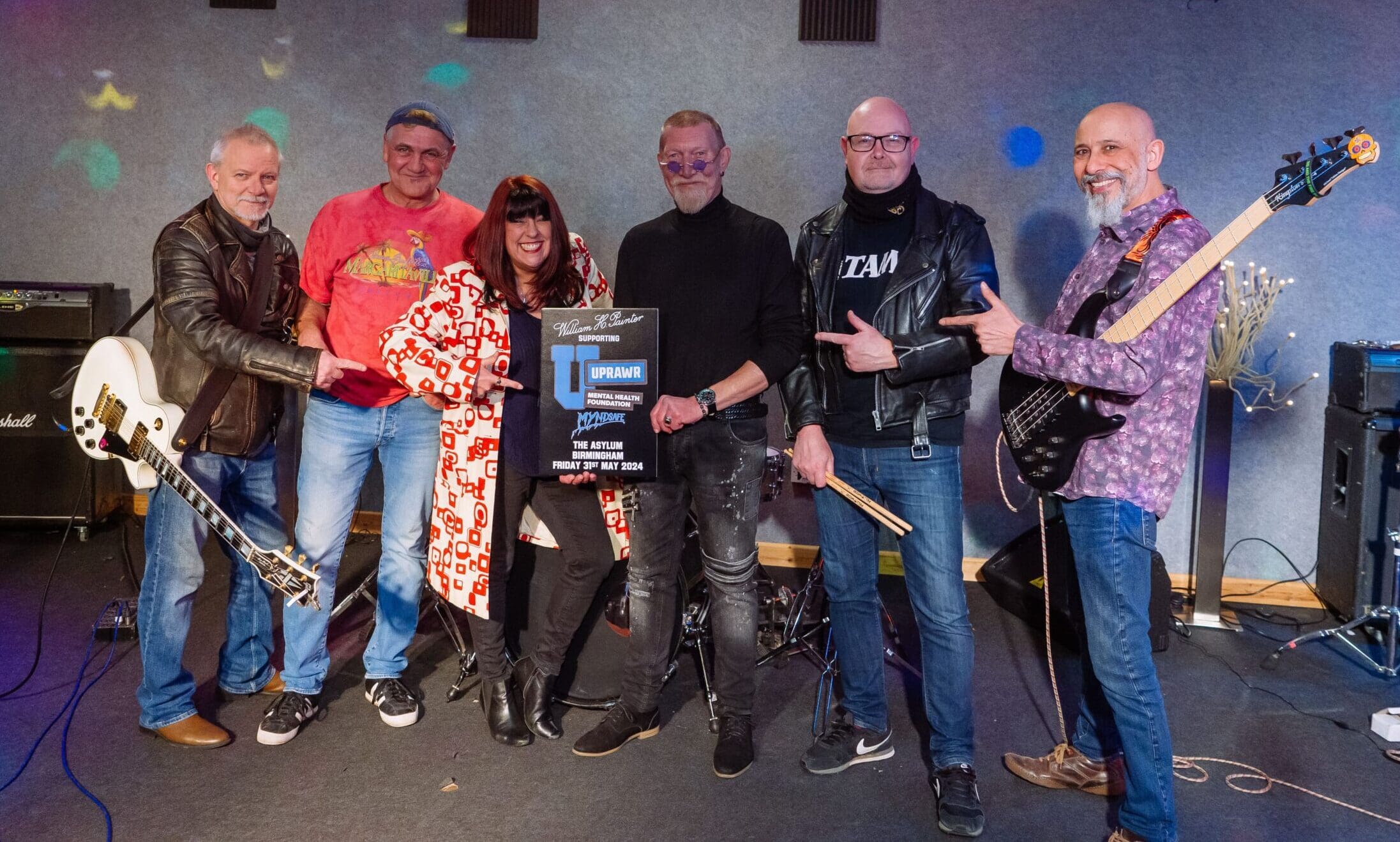 William H Painter to raise funds for UPRAWR in May