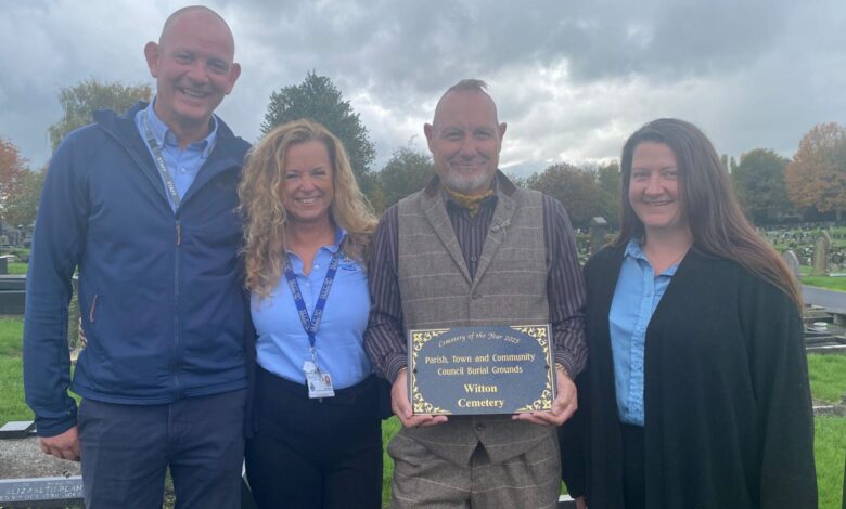 Witton Cemetery wins gold at national Cemetery of the Year Awards