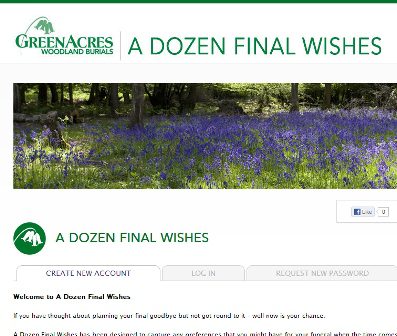 GreenAcres Group launches web-based funeral planning service