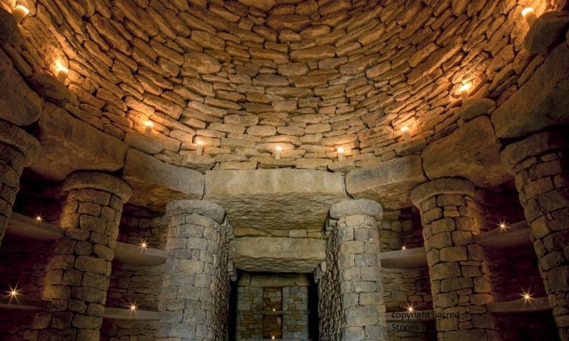 Farmer builds round barrows on farm as alternative funeral venue