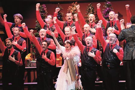 Soap star appears at funeral director’s first concert