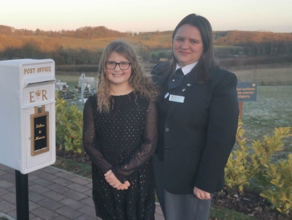 Gedling Crematorium unveils new memorial post box