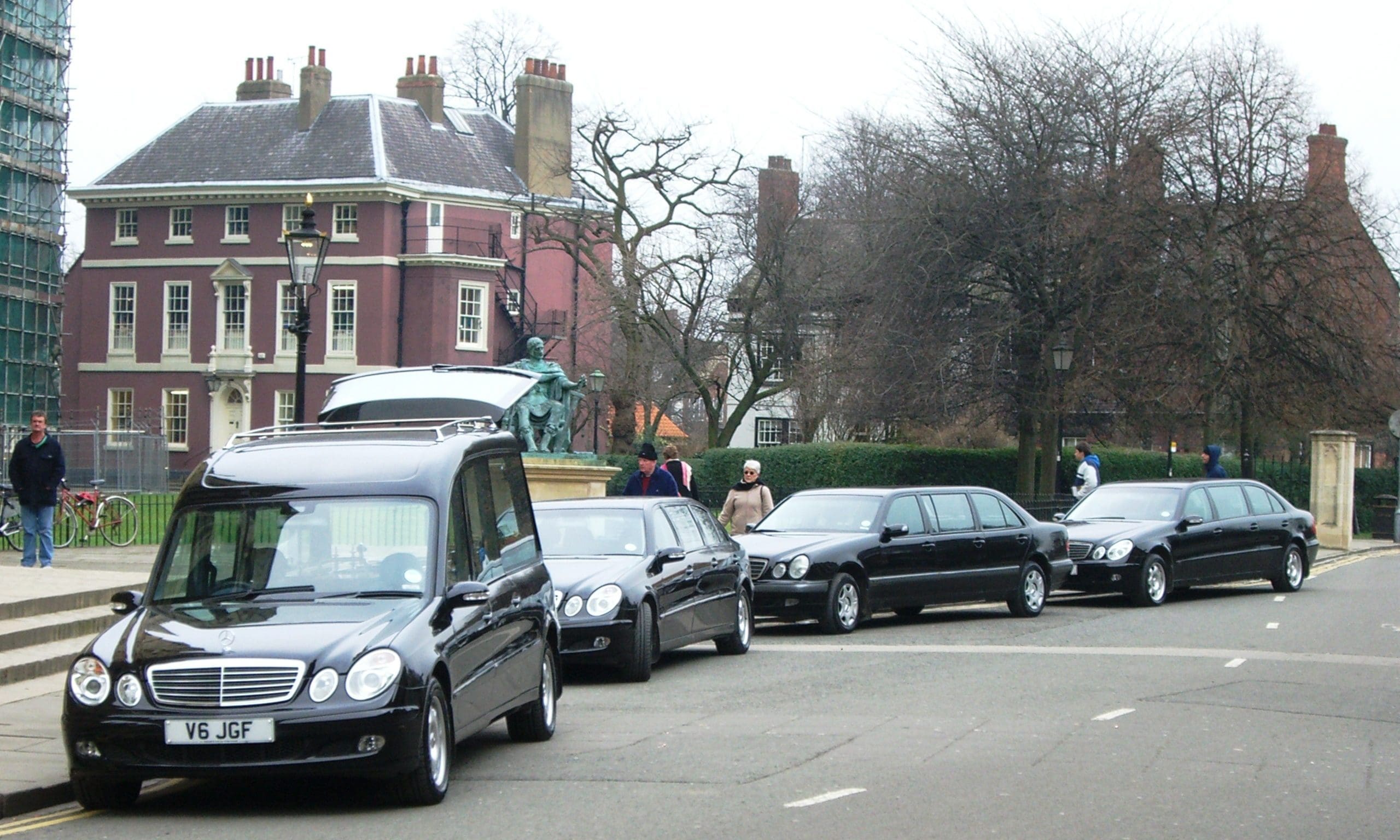 Respecting the hearse