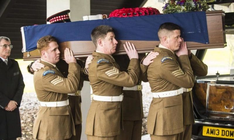 Funeral director gives WW11 veteran a fitting send-off