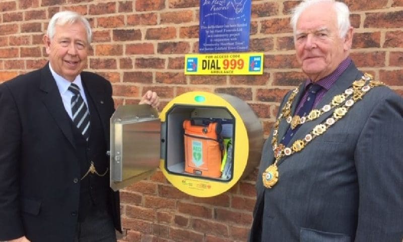 Defibrillator saves lives in local community