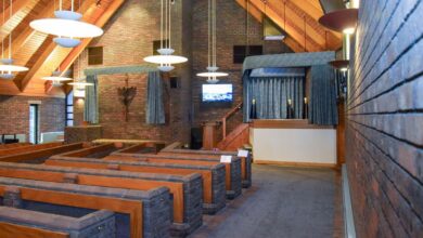 Mintlyn Crematorium completes chapel refurb