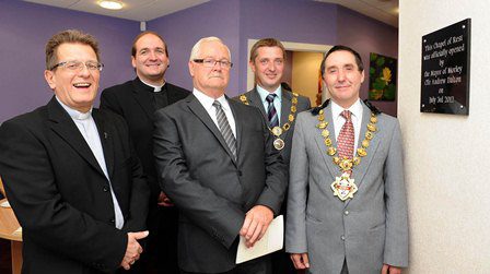 Mayor officially opens Morley funeral home