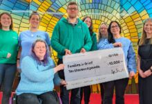 North Devon Crem donates £10k to Families in Grief