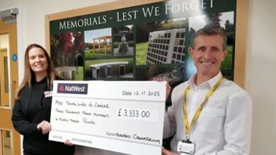 Hereford Crem donations pass £200k after latest charity awards