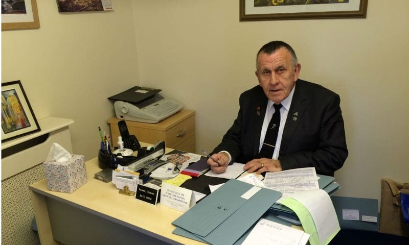 Richard Stebbings celebrates 50 years in the funeral profession