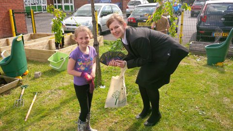 Seeds given to green fingered pupils