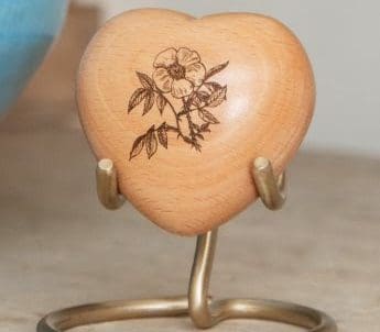 Tributes enhances Wooden Heart Keepsakes collection 