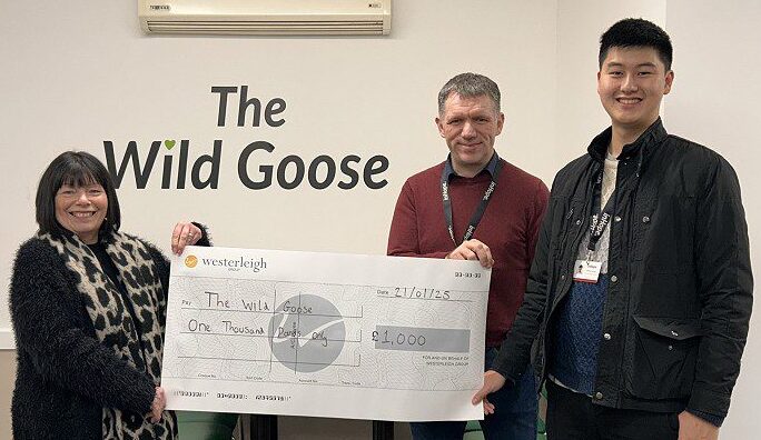 Westerleigh Group donates £1k to InHope